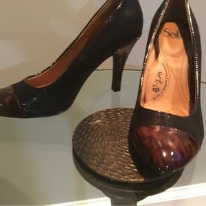 SOFFT ladies dress heels animal print
